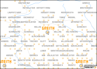 map of Greith