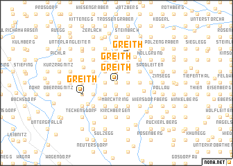 map of Greith