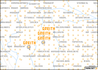 map of Greith