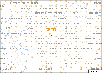 map of Greit