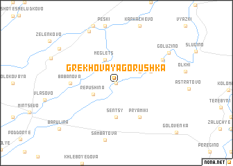 map of Grekhovaya Gorushka