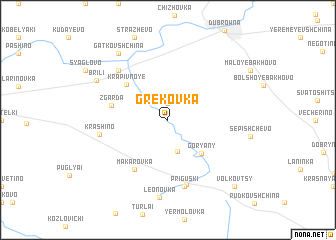 map of Grekovka