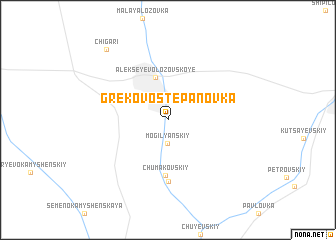 map of Grekovo-Stepanovka