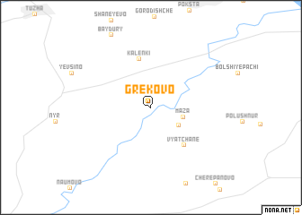 map of Grekovo