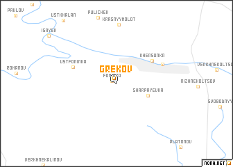 map of Grekov
