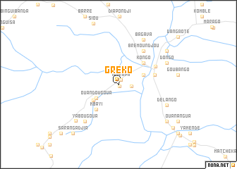 map of Greko