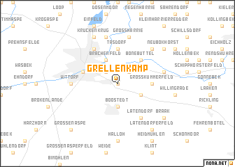 map of Grellenkamp