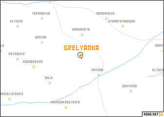 map of Grelyanka