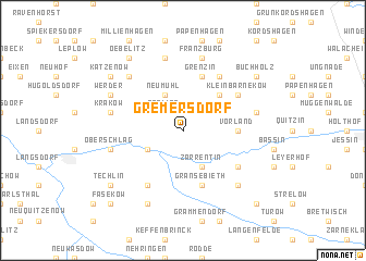 map of Gremersdorf