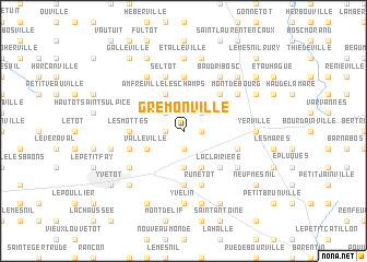 map of Grémonville