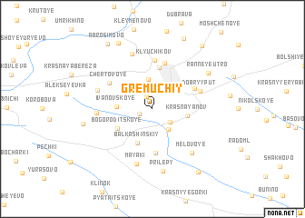 map of Gremuchiy