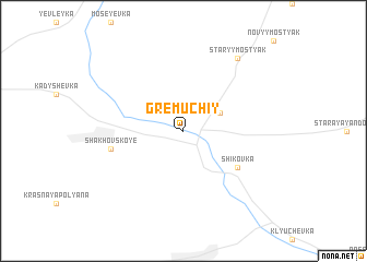 map of Gremuchiy