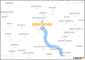 map of Gremyachev