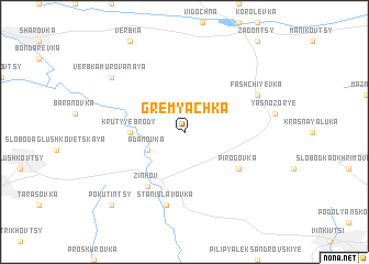 map of Gremyachka