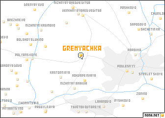 map of Gremyachka