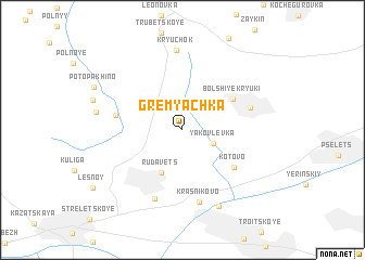 map of Gremyachka