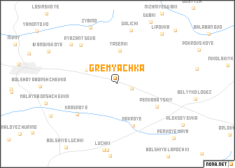 map of Gremyachka