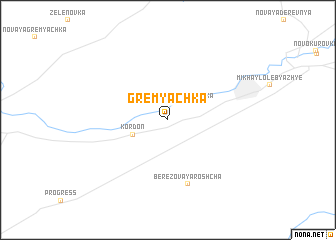 map of Gremyachka