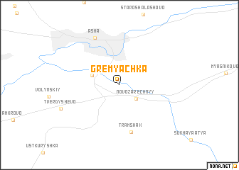 map of Gremyachka
