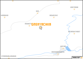 map of Gremyachka