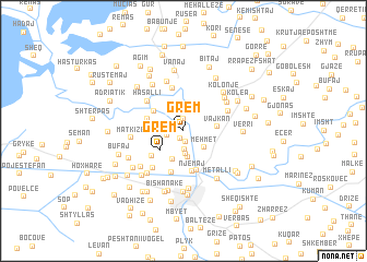 map of Grem