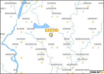 map of Grenai