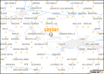 map of Grenay