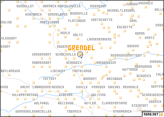 map of Grendel