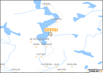 map of Grendi