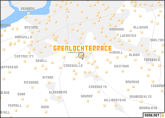 map of Grenloch Terrace