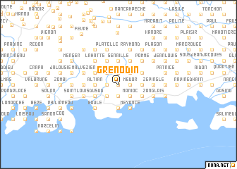 map of Grenodin