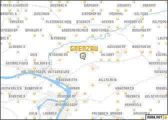 map of Grenzau