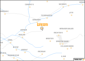 map of Greoni