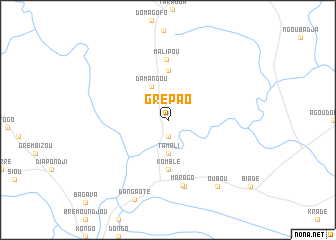 map of Grepao