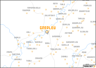 map of Grepleu