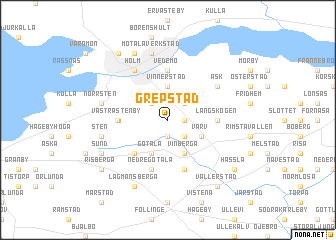 map of Grepstad