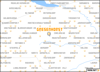 map of Gresenhorst