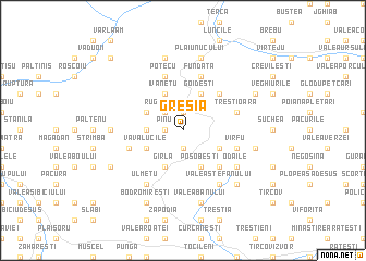 map of Gresia