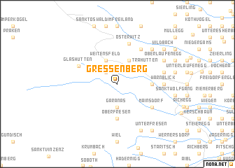 map of Gressenberg