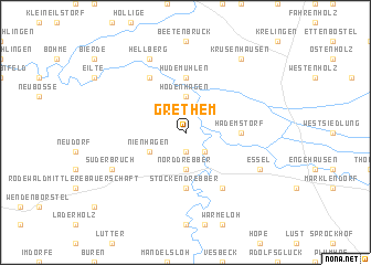 map of Grethem