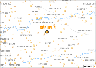 map of Grevels