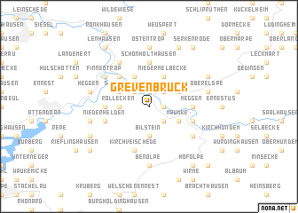 map of Grevenbrück