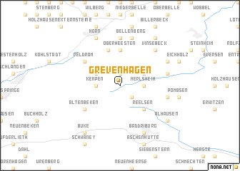 map of Grevenhagen