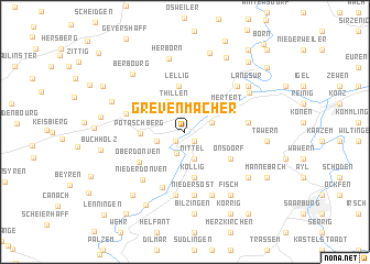 map of Grevenmacher