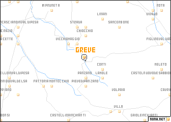 map of Greve