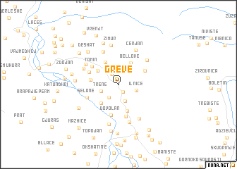 map of Grevë