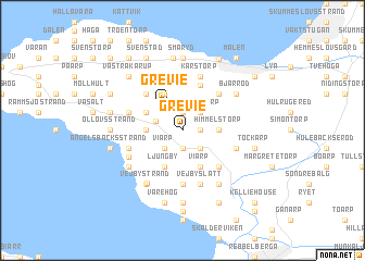 map of Grevie