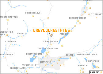 map of Greylock Estates