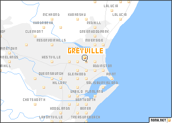 map of Greyville
