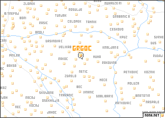 map of Grgoc